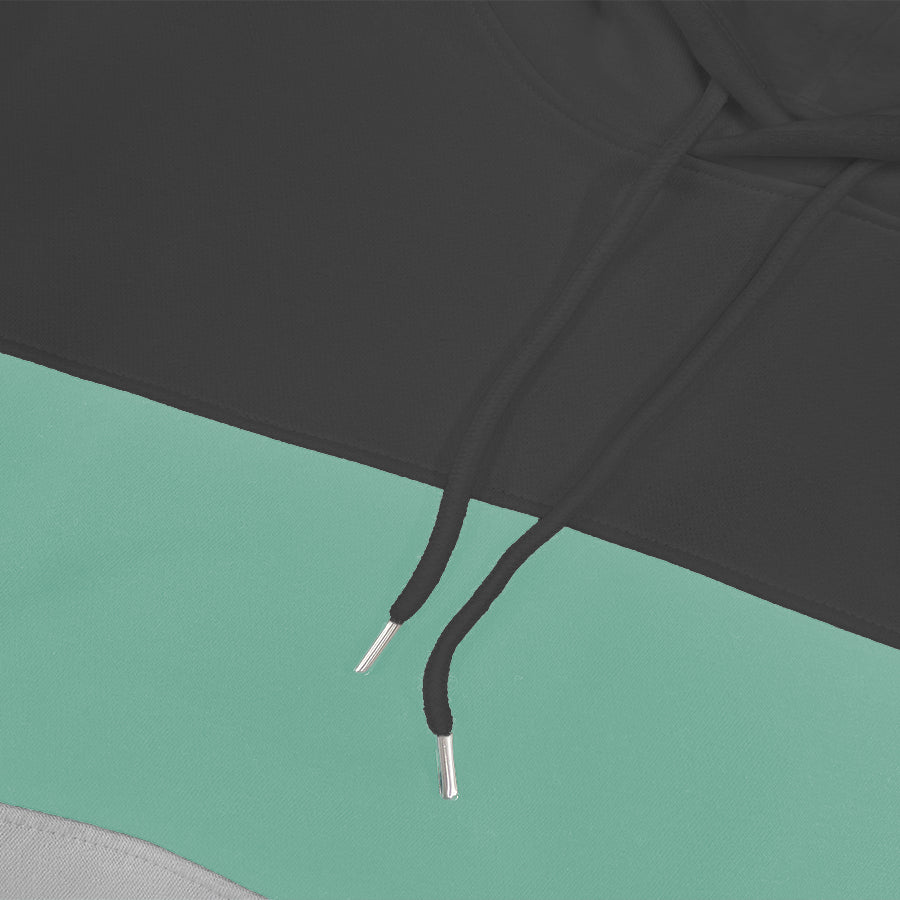 Color Block Hoodie and Jogger Sweat Pant SET