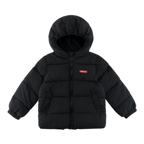 Arrival Baby Kids Boy Letters Logo Zipper Front Design Thick Jacket