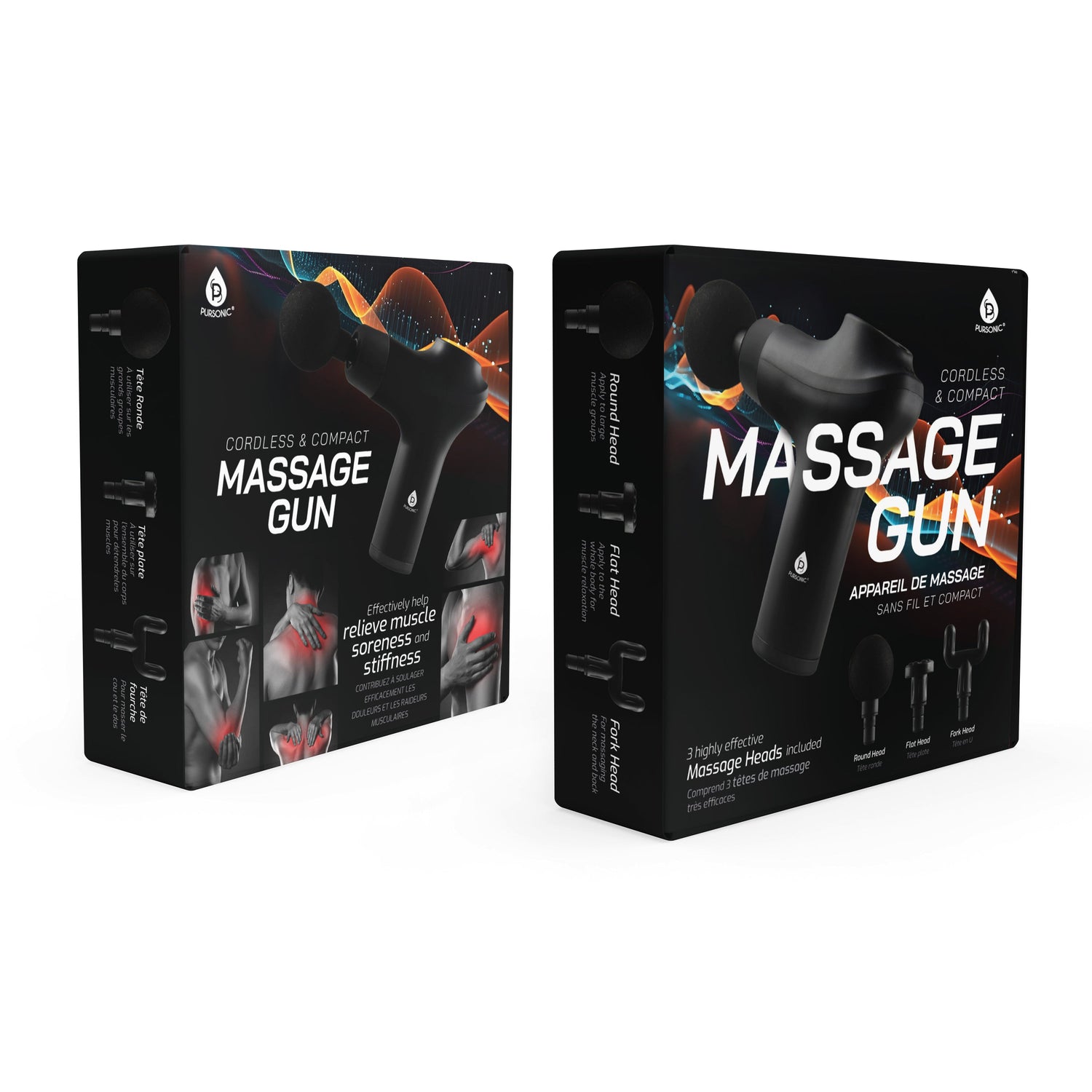 3 Speed Cordless &amp; Rechargeable Professional Massage Gun