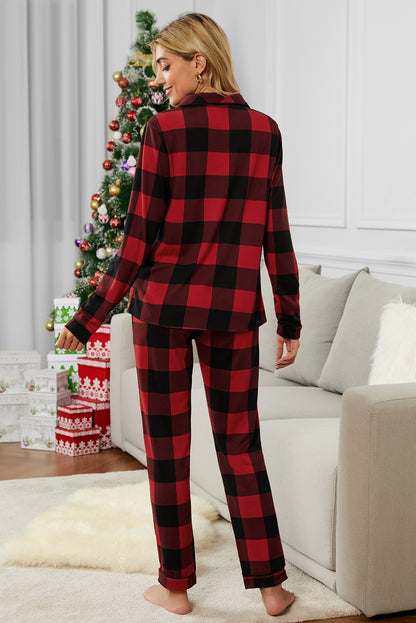 Buffalo Plaid Flannel Bedtime Pajama Set