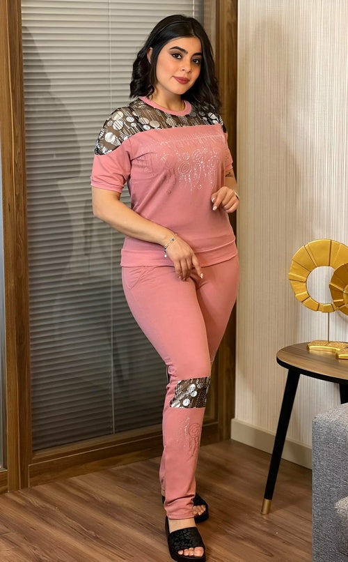 Gia Sequin 2 Piece Shirt &amp; Jogger Pants Set