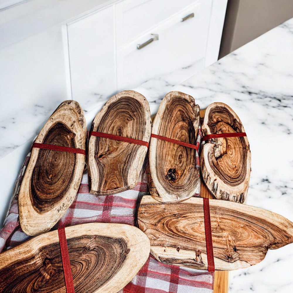 Holiday Charcuterie &amp; Tartan Towel Set