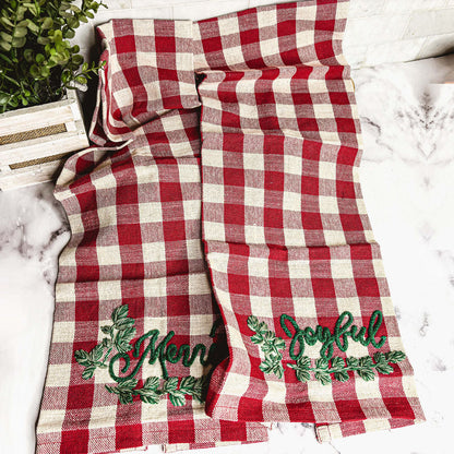 Holiday Charcuterie &amp; Tartan Towel Set