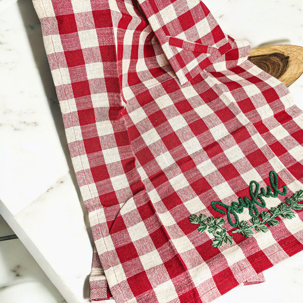 Holiday Charcuterie &amp; Tartan Towel Set