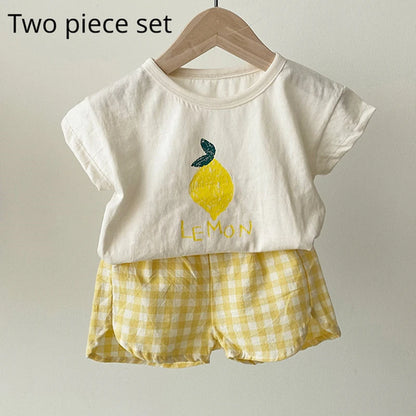 Baby Pajamas Sets Cotton Child Pajamas Toddler Summer Sleeveless Baby