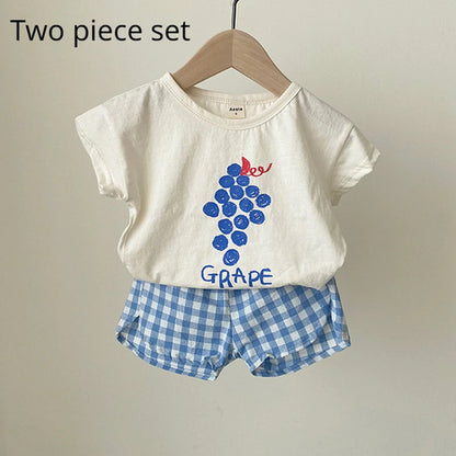 Baby Pajamas Sets Cotton Child Pajamas Toddler Summer Sleeveless Baby