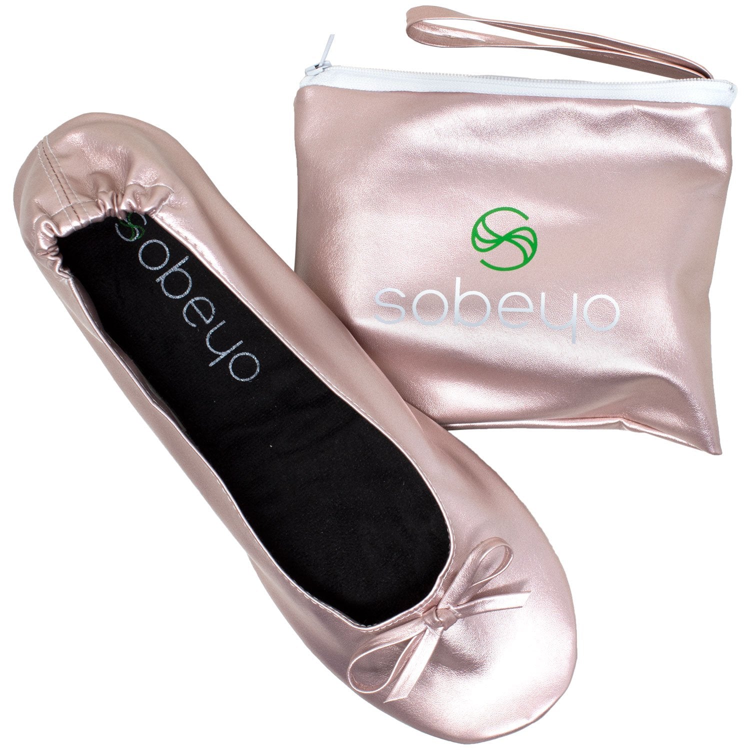 Foldable Ballet Flats Women&