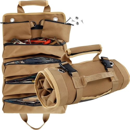 Multi-Purpose Tool Bag Roll Up Tool Bag Oxford Cloth Heavy Duty Tool