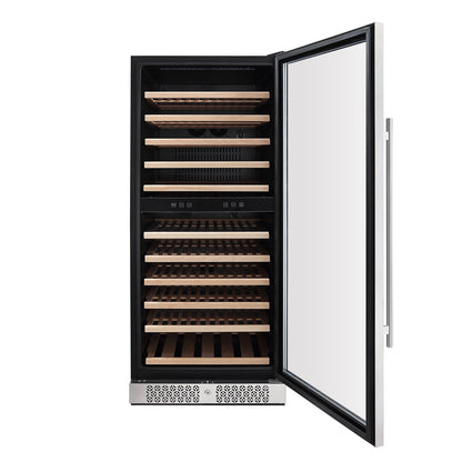 Empava WC06D Wine Refrigerator 55&quot; Tall Dual Zone Wine Fridge