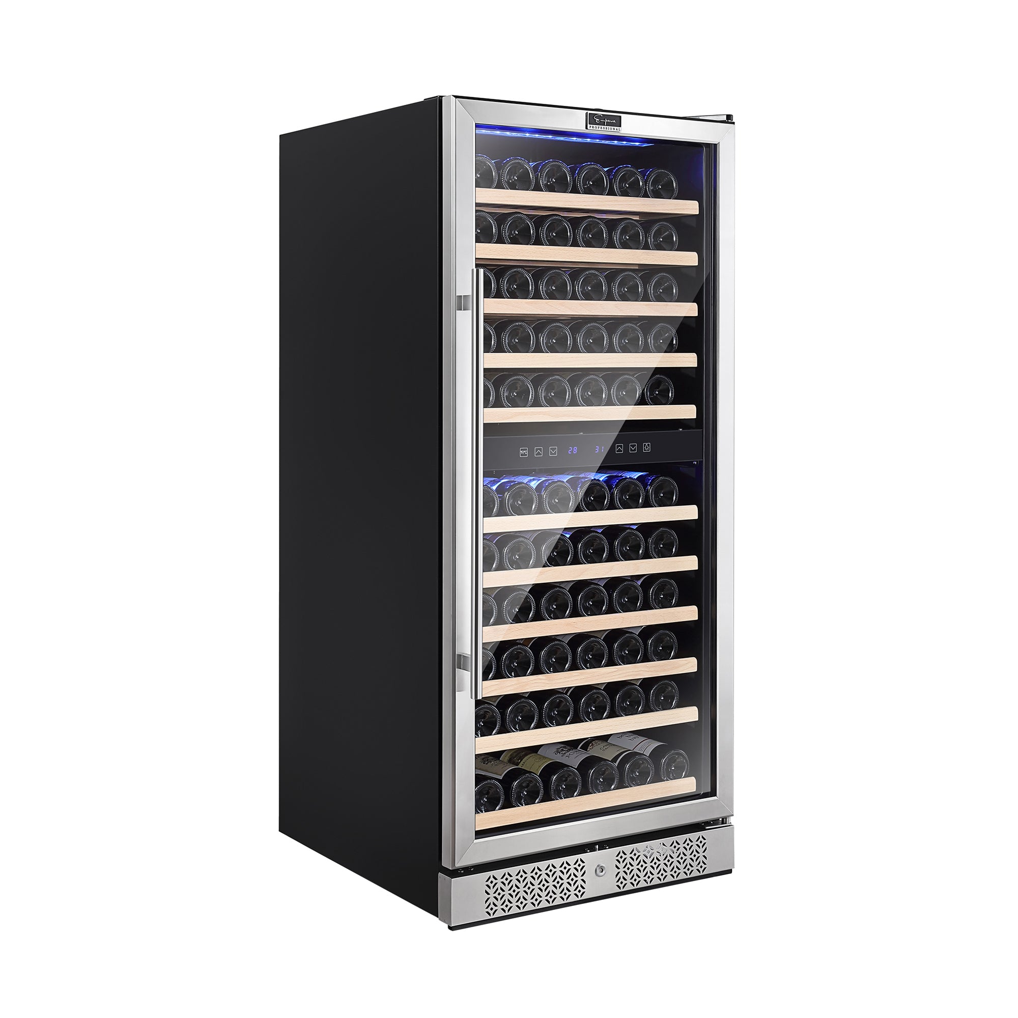 Empava WC06D Wine Refrigerator 55&quot; Tall Dual Zone Wine Fridge