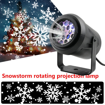 Projector Lamp High-brightness Christmas Snowflake Indoor
