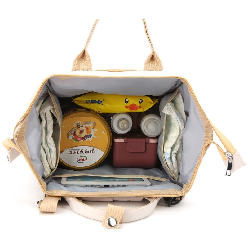 Oxford Embroidery Travel Diaper Bag For Mommy